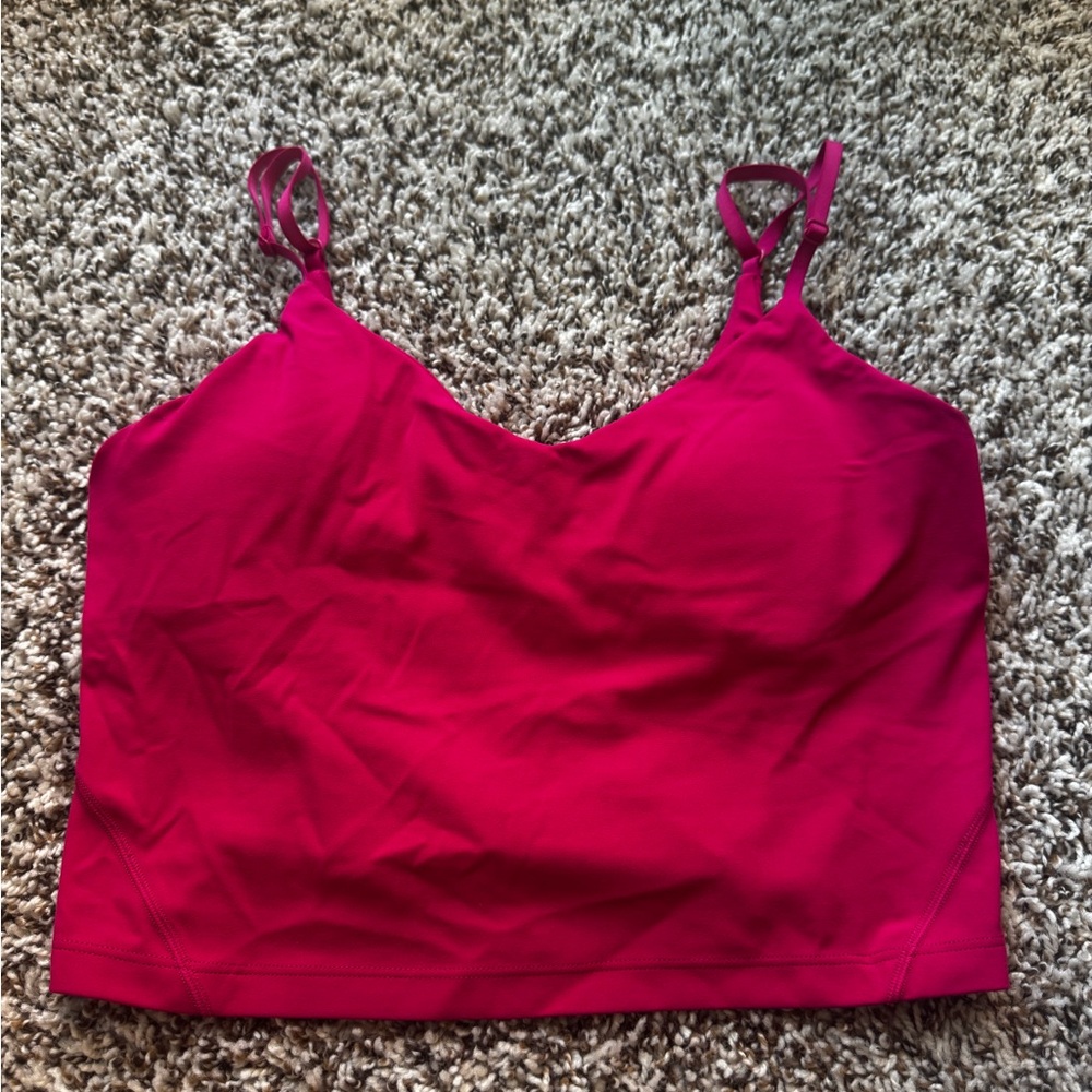 NWOT Lululemon Vibrant Pink Top